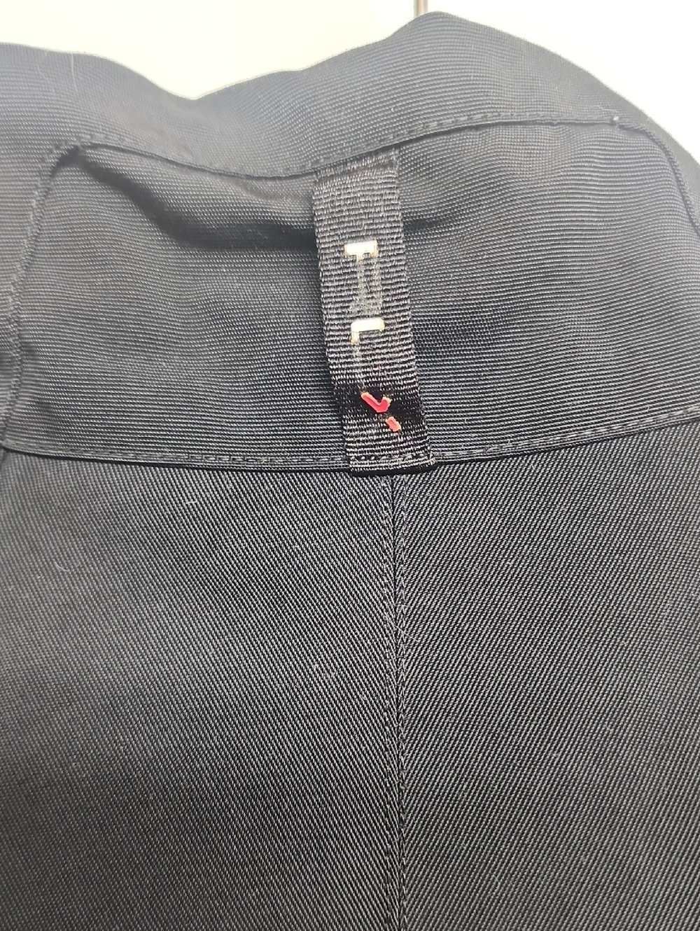 Ralph Lauren RLX Unisex Black Softshell Lined Size M Jacket Moto Biker Gorpcore - Picture 7 of 12